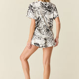 Taylor Cloud Jersey PJ Set in Illustré