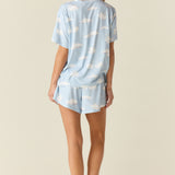 Taylor Cloud Jersey PJ Set in Swan Lake
