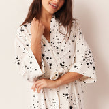 Vera Midi Robe | White Stars