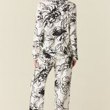 Winter Cloud Jersey PJ Set in Illustré