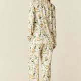Winter Cloud Jersey PJ Set in Lemon Verbena