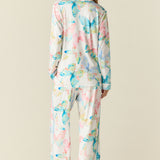 Winter Cloud Jersey PJ Set in Butterfly Bloom