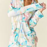 Winter Cloud Jersey PJ Set in Butterfly Bloom