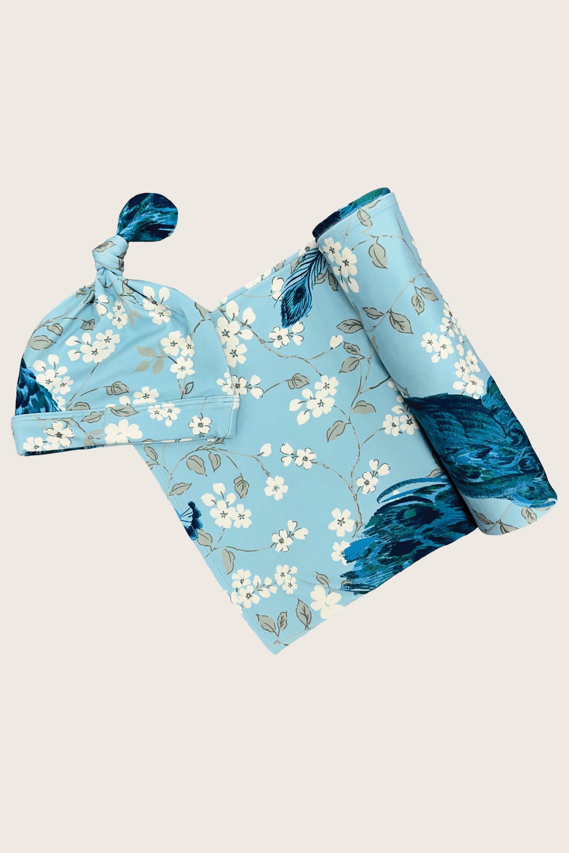 Swaddle & Beanie Cloud Jersey Duchess