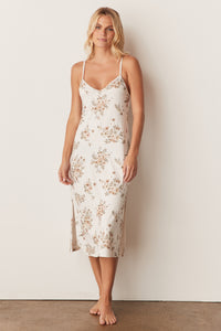 NORA MIDI SLIP DRESS | WILDFLOWER
