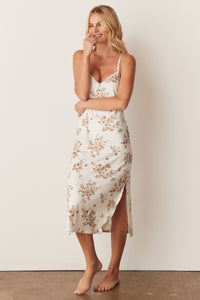 NORA MIDI SLIP DRESS | WILDFLOWER