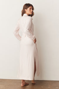 SKYLER BANDED LONG ROBE | SWEET STRIPE