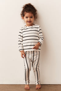 alice+oliva x masongrey HUNTER KIDS SET | MODERN STRIPE WHITE