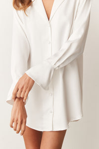 MIDNIGHT BOYFRIEND SHIRT | WHISPER WHITE